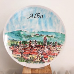Piatto del ricordo Alba Langhe