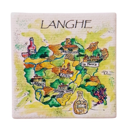 Calamita Mappa delle Langhe - quadrata