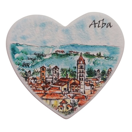 Calamita Alba e le Langhe - tipo cuore