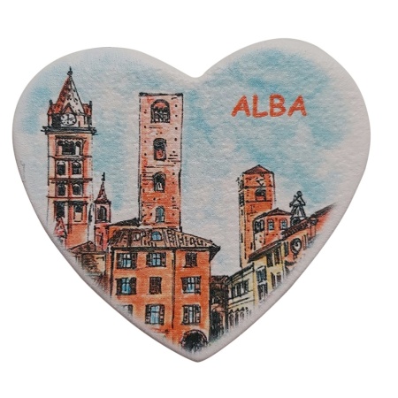Calamita Alba piazza - tipo cuore