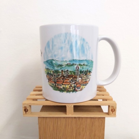 Tazza ricordo Alba nelle Langhe