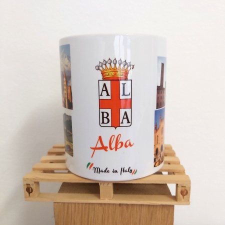 Tazza ricordo Alba con foto